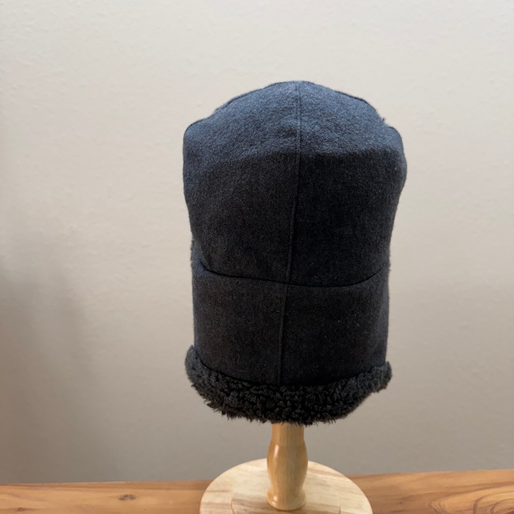 Wool Blend Made in Russia Earflap Trapper Hat Cap Kids Size XLG - Picture 4 of 12